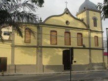 parte da Restauração da fachada - Igreja Nsa Sra. DAjuda