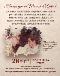 Homenagem ao Monsenhor Dorival Aparecido de Moraes