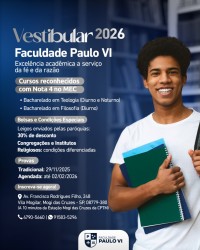 Vestibular 2026