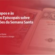 Nota sobre as celebrações da Semana Santa