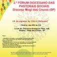 2º Fórum Diocesano das Pastorais Sociais é neste sábado, dia 16