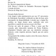 Saudação ao Pe. Dorival Aparecido de Morais
