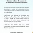 Comunicado - Pe. Leandro Machado Silvestre