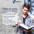 Retorno das aulas da Faculdade Paulo VI