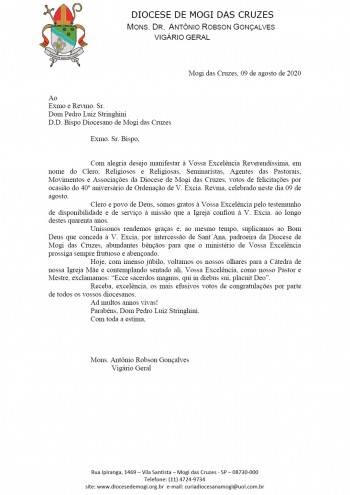 Votos de felicitações