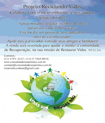 Projeto Reciclando Vidas