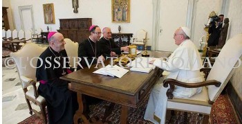 Presidência da CNBB com o Papa Francisco