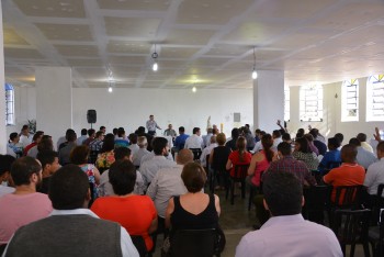 Exposição sobre a 54ª Assembleia Geral da CNBB