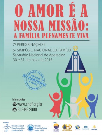 Peregrinação e Simpósio Nacional da Família acontecem neste final de semana