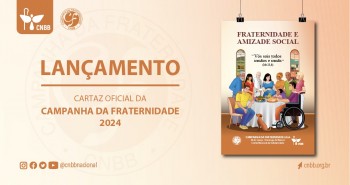 Cartaz e oração da CF 2024