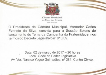 CF 2017 - Sessão Solene
