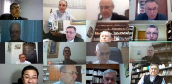Bispos do Regional Sul 1 da CNBB em reunião virtual
