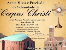 PARÓQUIA NOSSA SENHORA APARECIDA - SANTA ISABEL