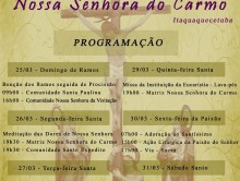 PARÓQUIA NOSSA SENHORA DO CARMO - ITAQUAQUECETUBA