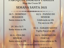PARÓQUIA SAGRADA FAMÍLIA - MOGI DAS CRUZES