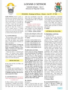 Louvar o Senhor - Ano A - 05 de abril de 2026 - Domingo da Páscoa