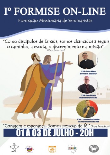 COMISE promove encontro virtual de formação missionária de seminaristas