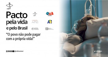 Nova mensagem do Pacto pela Vida e pelo Brasil